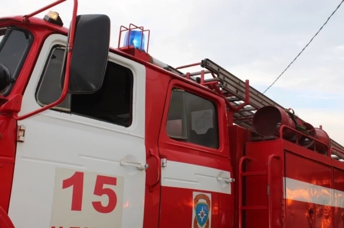    В уральском поселке в пожаре погиб мужчина