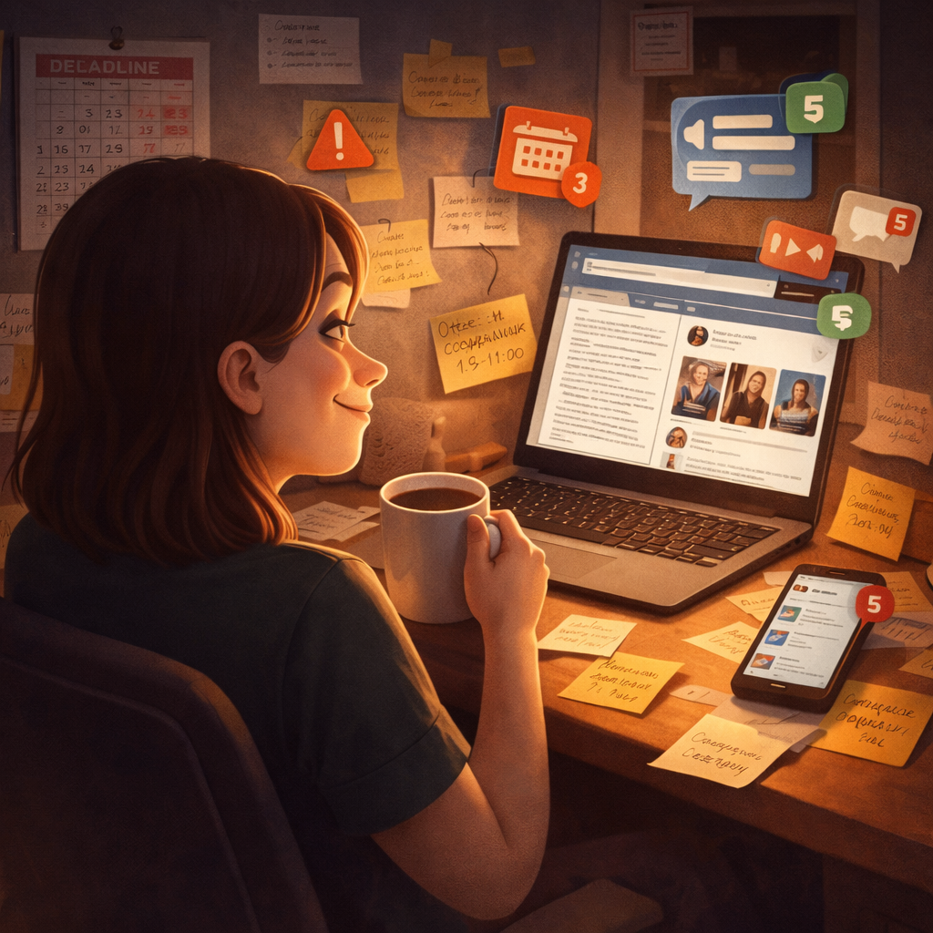 Прокрастинатора легко узнать по беспорядку на рабочем столе либо по его чрезмерной вылизанности