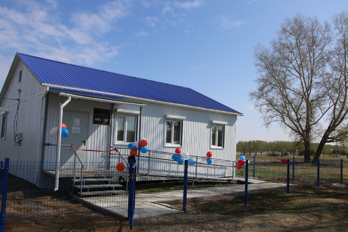 ФАП в селе Заозёрка.