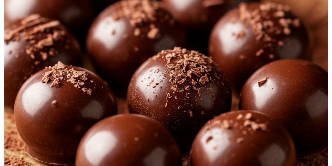 Домашние конфеты из чернослива и грецких орехов в шоколаде*