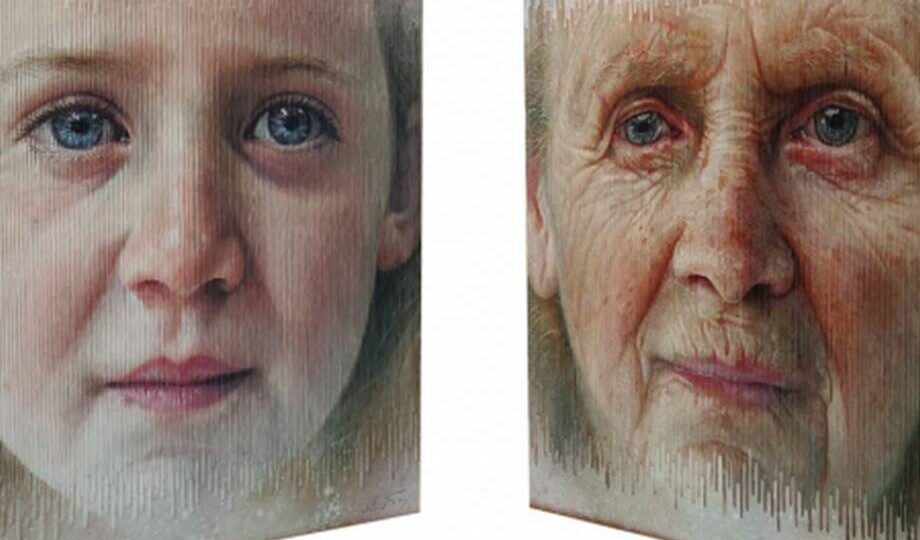 Художник создает картины, герои которых могут стареть