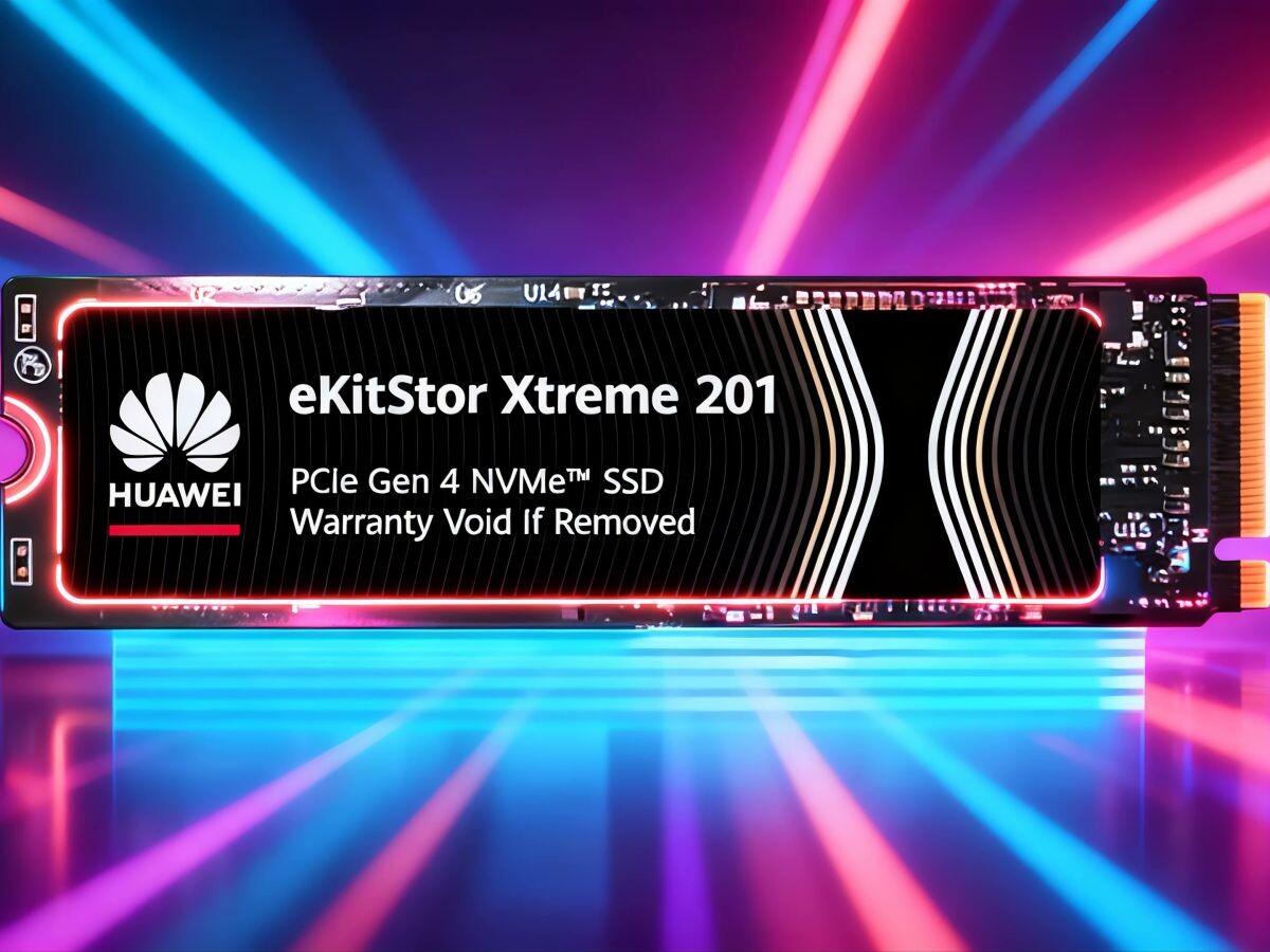    HUAWEI выпустила скоростной SSD-накопитель eKitStor Xtreme 201