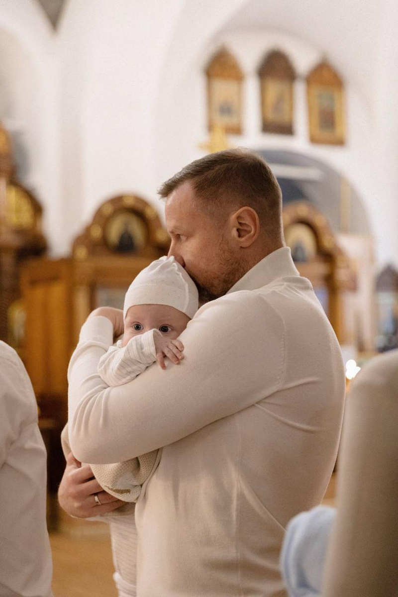     Вячеслав Малафеев с сыном Александром. Фото: Telegram-канал Вячеслав Малафеев