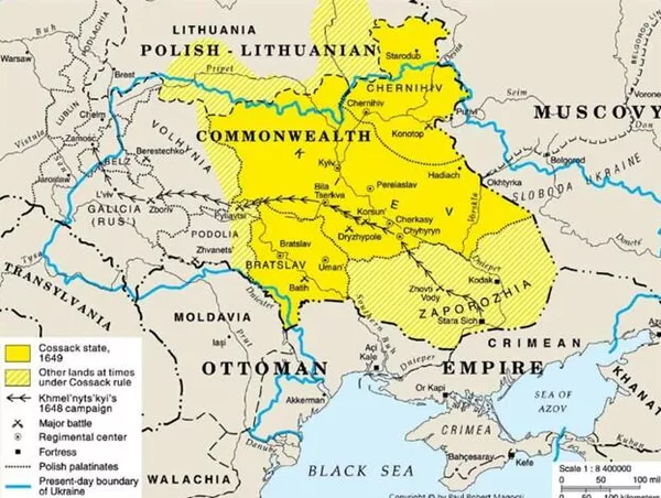 © reddit
Границы государства Б. Хмельницкого