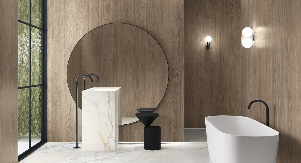 Тренды керамогранита 2025/2026: от рельефных фактур до металлизированных поверхностей