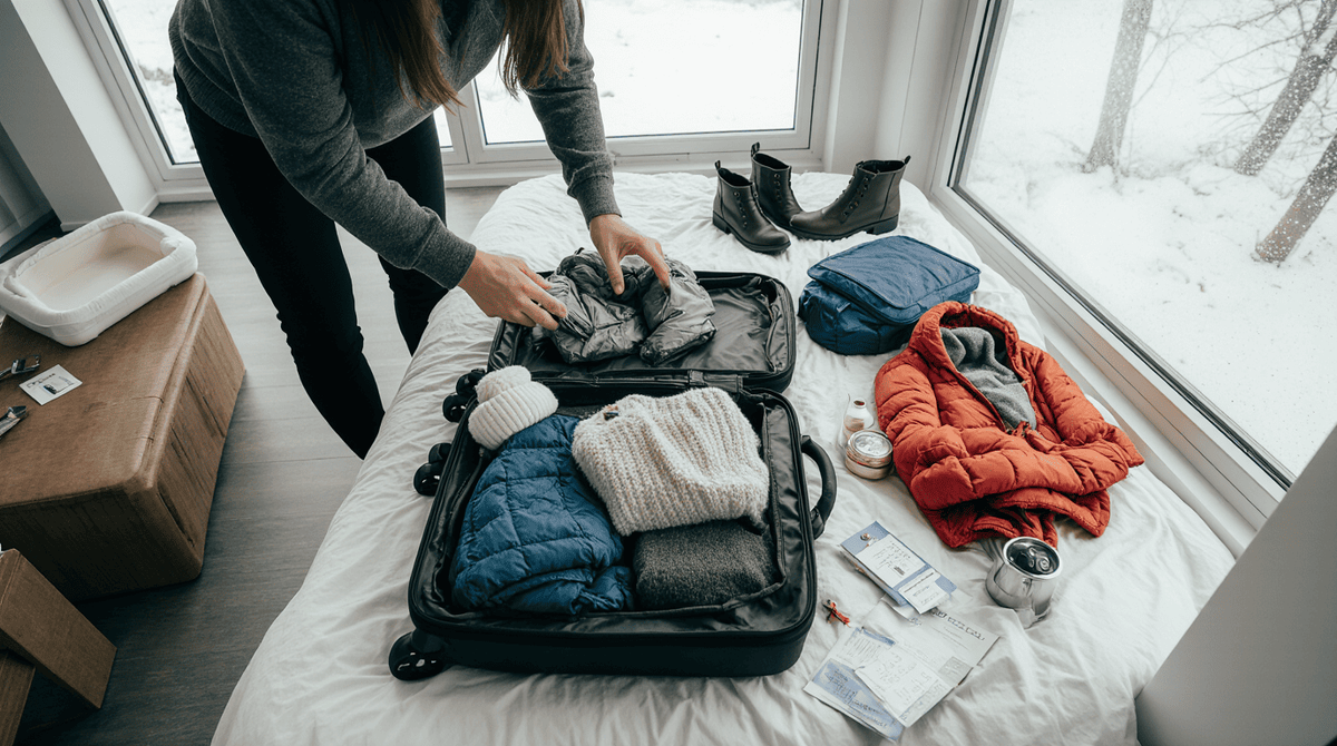 Одна сумка на неделю в -20: что взять и как упаковать без перевеса