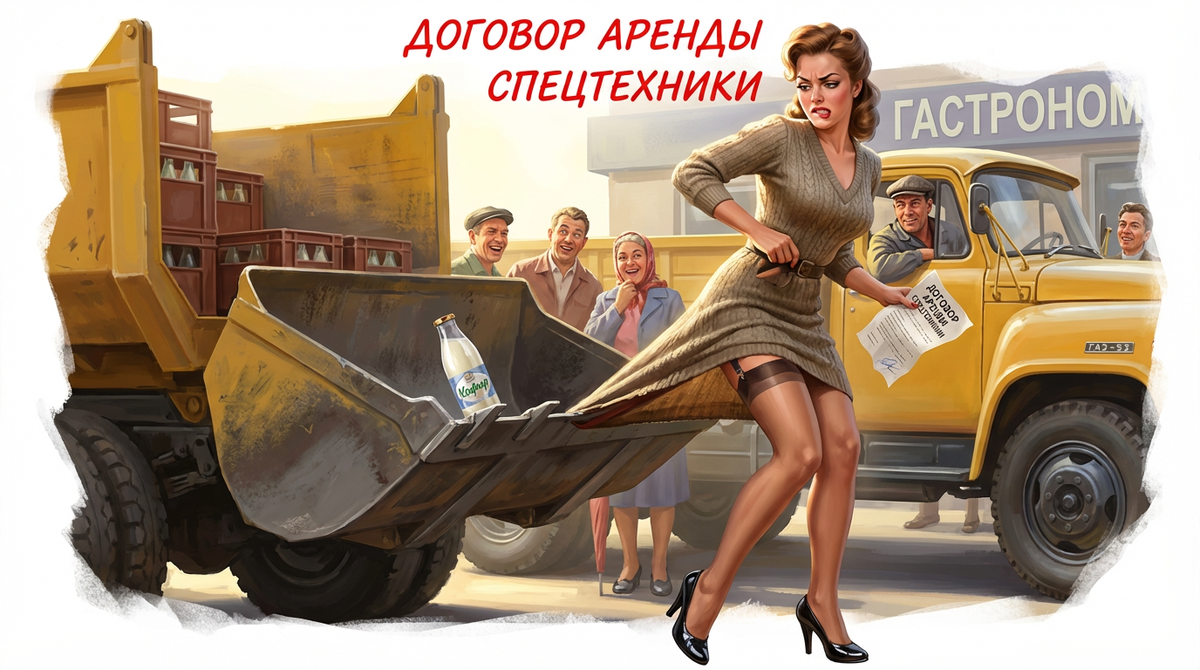    Ключевые пункты договора аренды спецтехники admin