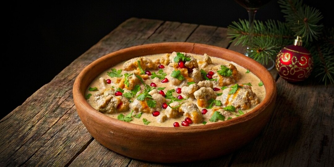 Цветная капуста в бархатных объятиях: постное сациви - тихое чудо грузинского новогоднего стола