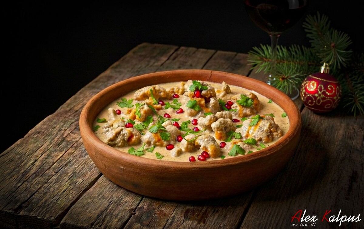 Цветная капуста в бархатных объятиях: постное сациви - тихое чудо грузинского новогоднего стола