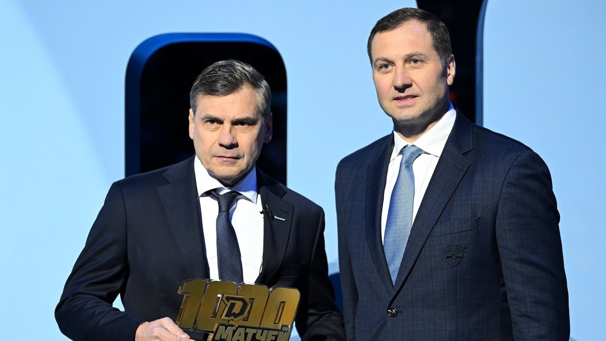    Дмитрий Квартальнов и Алексей Морозов.ХК «Динамо» (Минск)