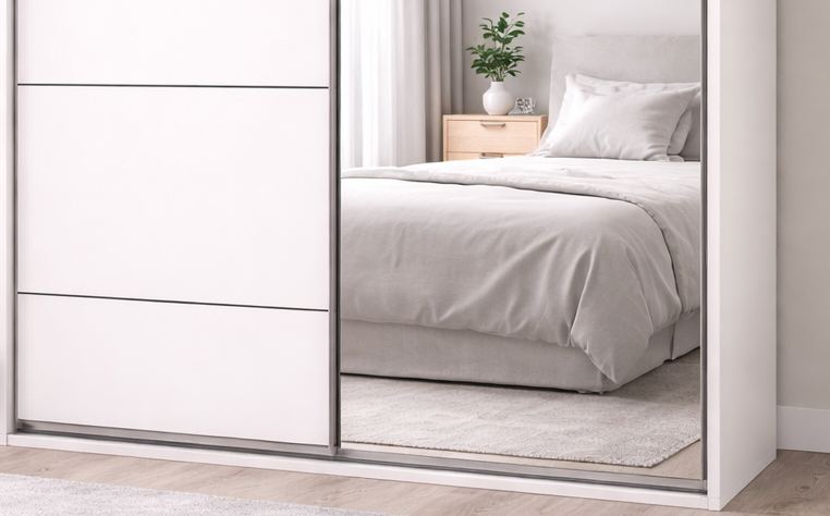 Шкаф-купе как новый: отмываем мицелляркой