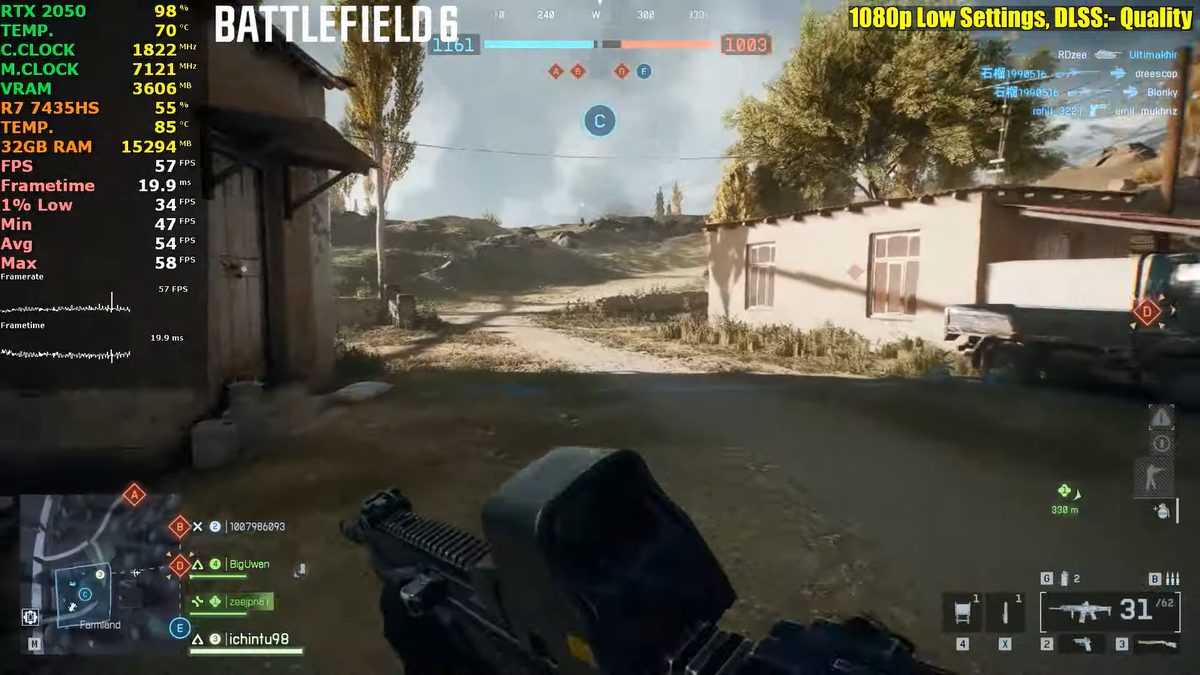    PC Support & Gaming Test