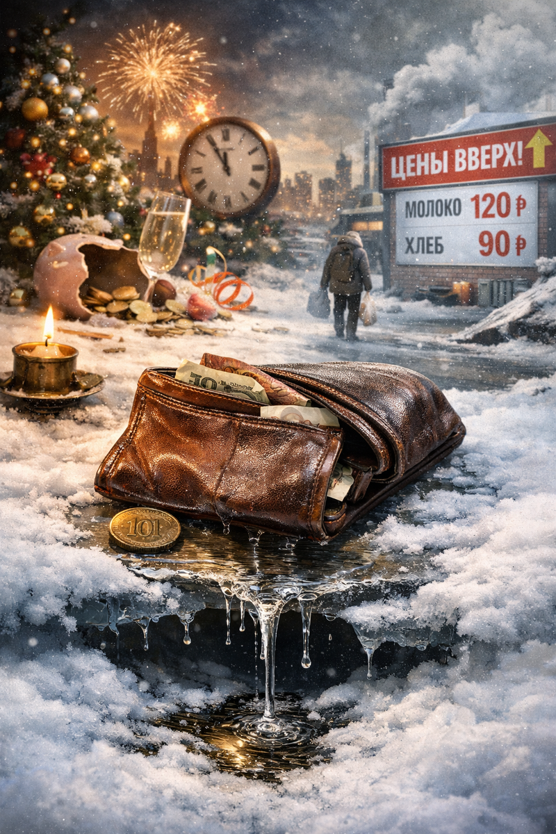 Голодный январь уже близко: почему после Нового года деньги тают и как не остаться с пустым кошельком