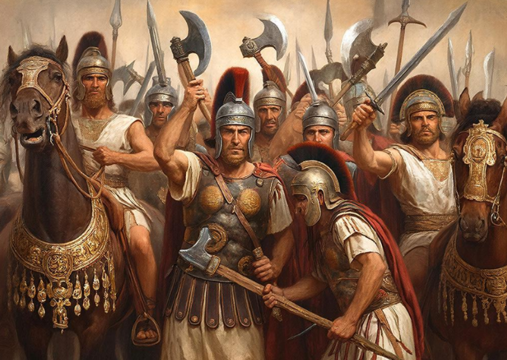 Как троянцы стали мифическими сикамбрами, амазонки и причём тут Цезарь?