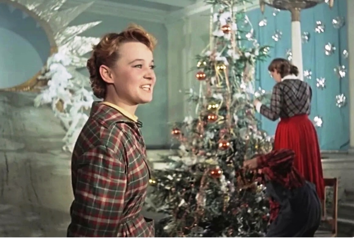 Скриншот автора. Любимый фильм "Карнавальная ночь".