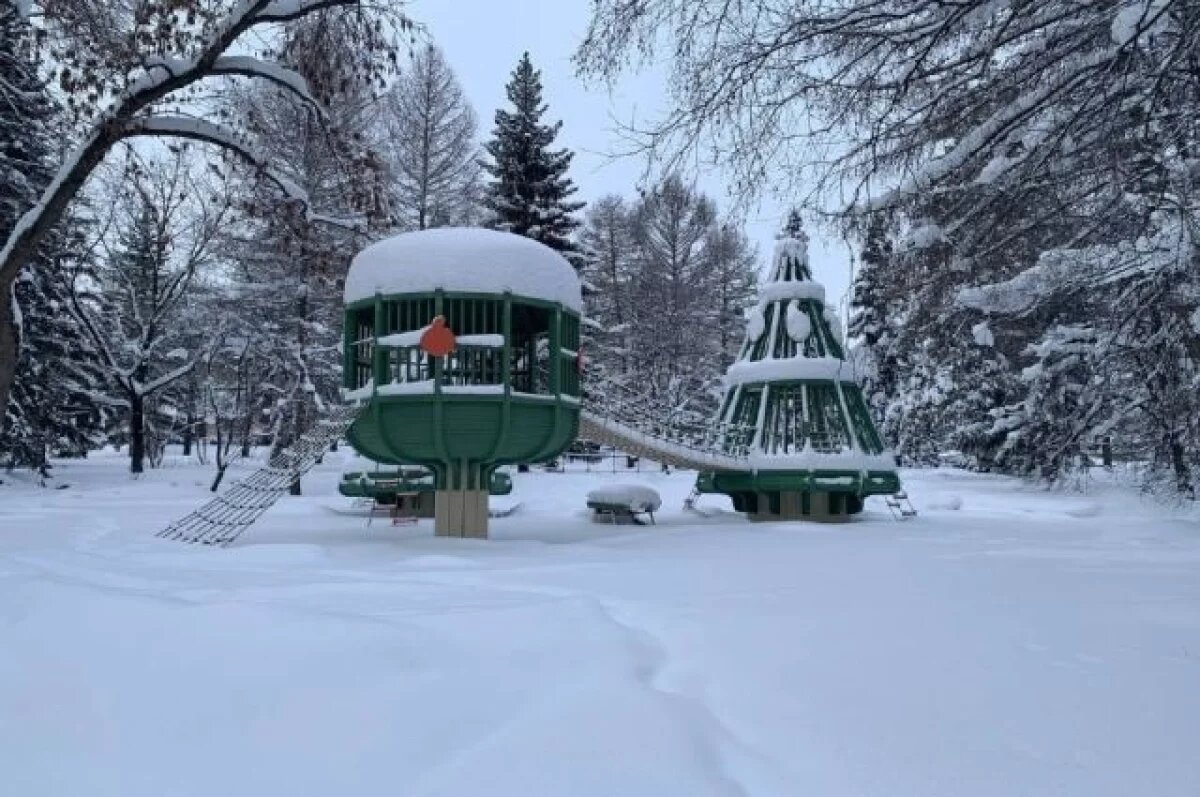    Парк имени Ленина в Уфе готов на 60%