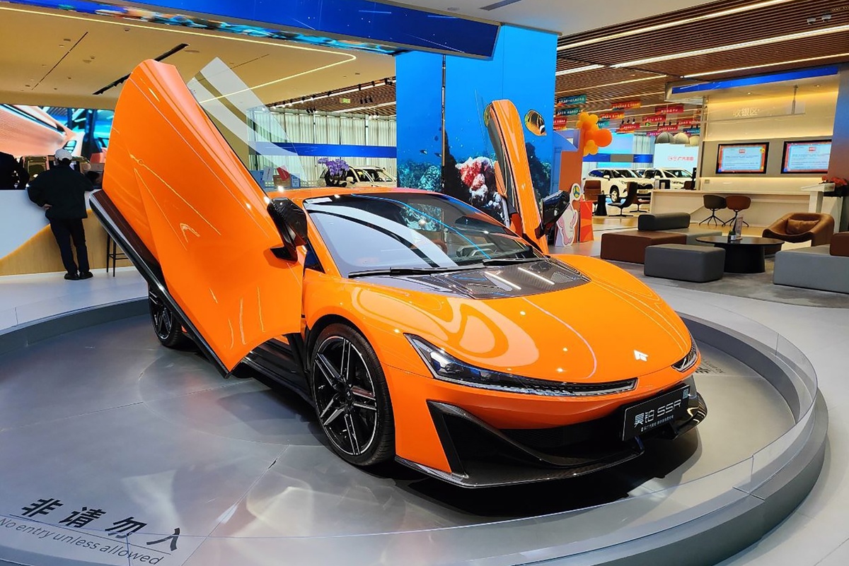    GAC представил очень быстрый электрический гиперкар./Юрий Зубко/ РГ
