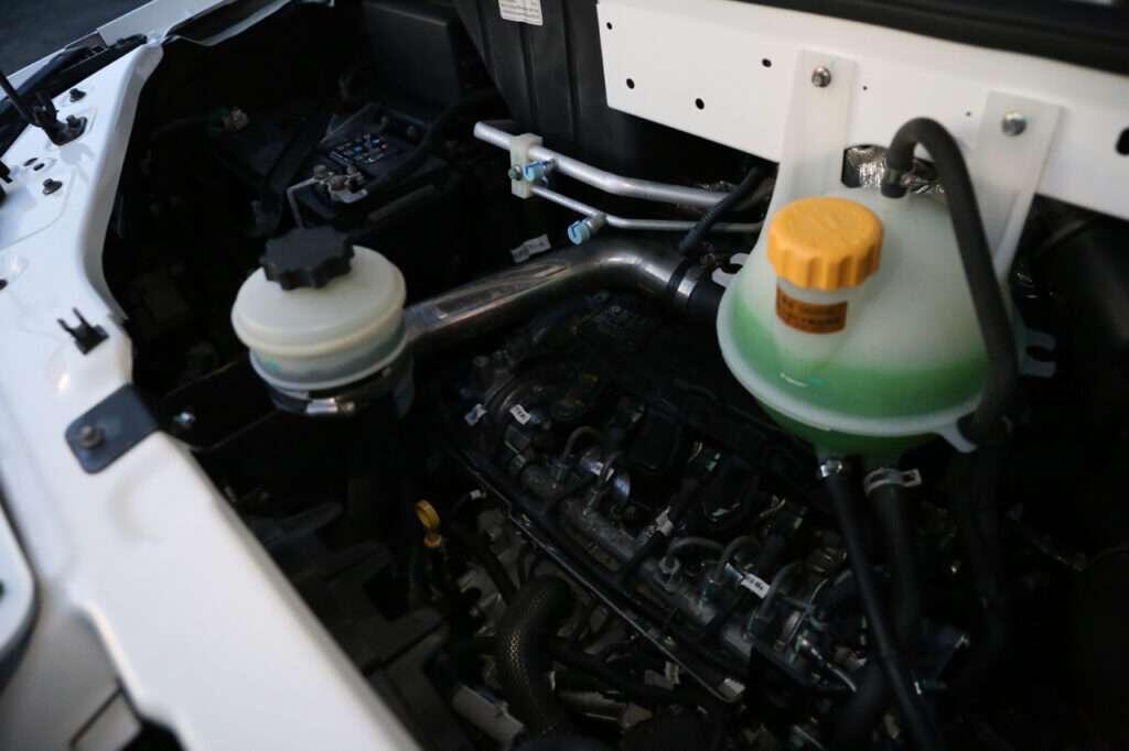    Силовой агрегат расположен поперечно, система питания – Common Rail