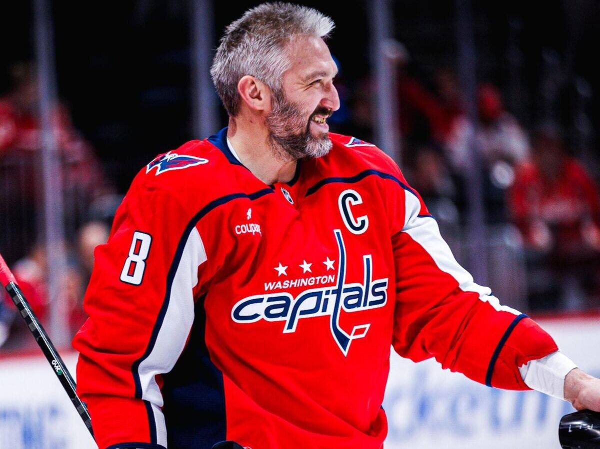    Александр Овечкин | © Фото : x.com/capitals