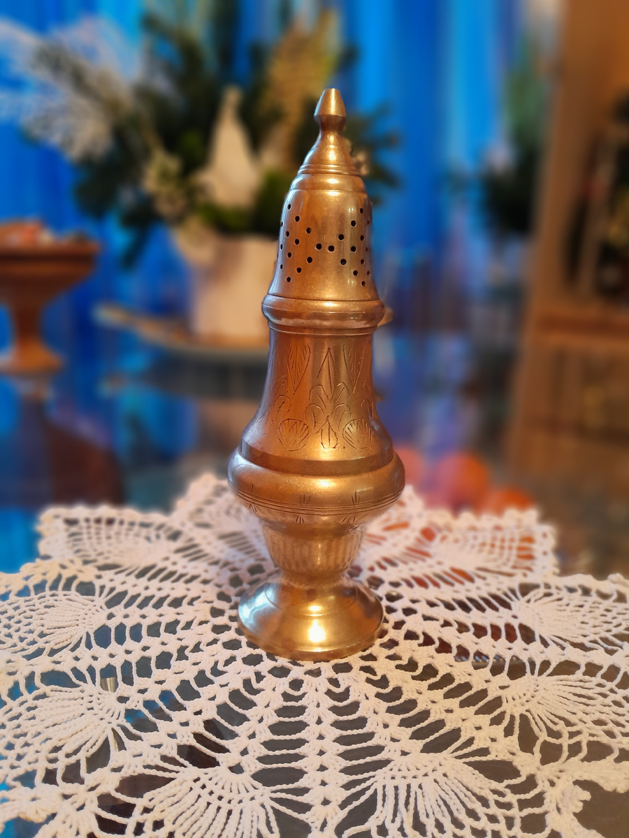 После очистки на праздничном столе!