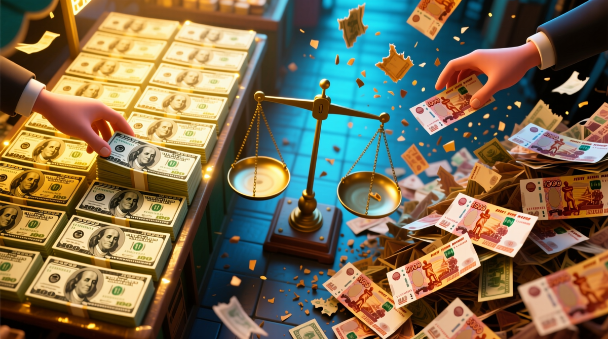 Почему рубль дешевеет, а доллар растет? Простыми словами о главном