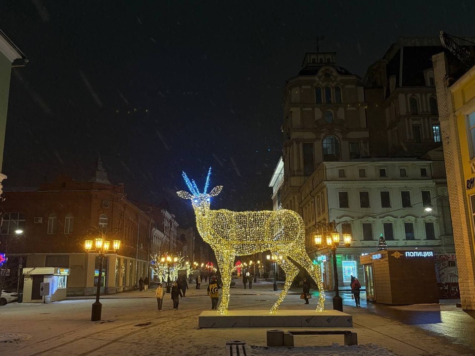    Новая новогодняя иллюминация универсальна.