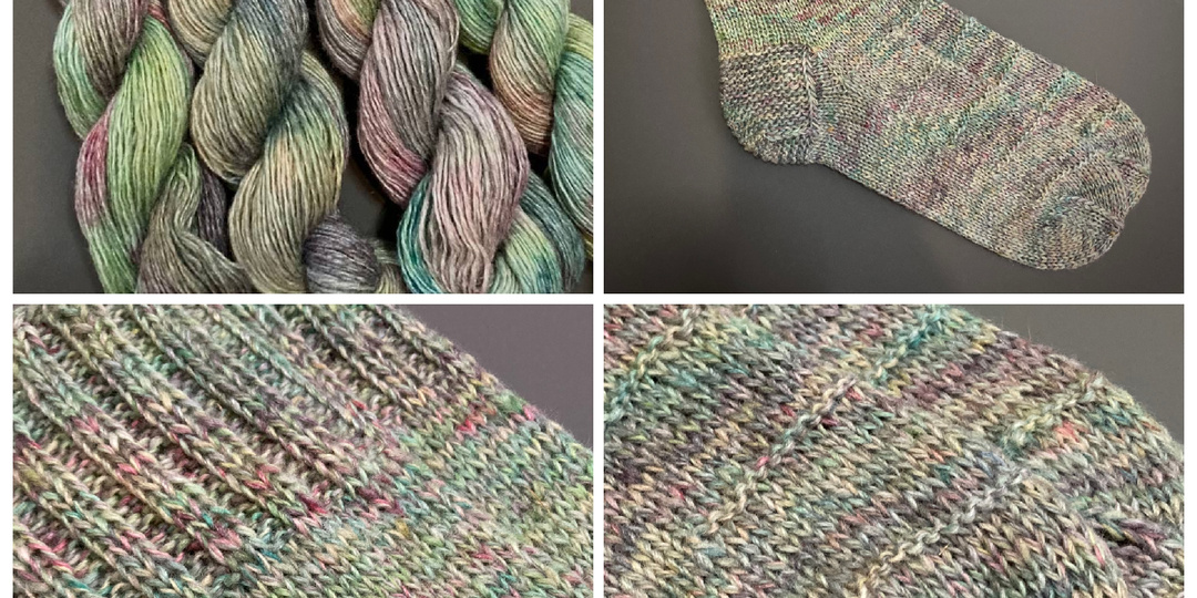 Уже вторая пара носков в январе связана!