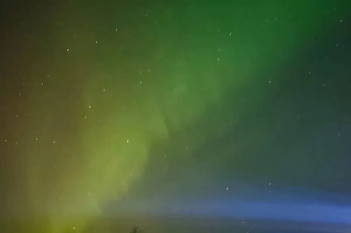    Жители Тверской области могут увидеть северное сияние в новогоднюю ночь