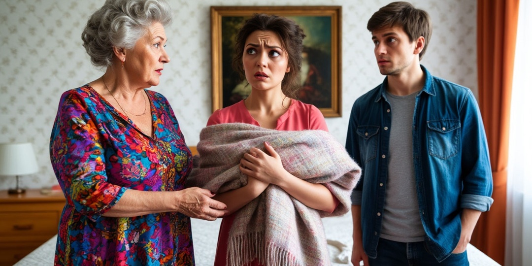 Свекровь принесла свой страшный подарок к нам в спальню