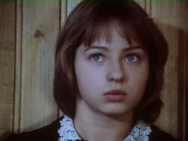 Евгения Добровольская в юности