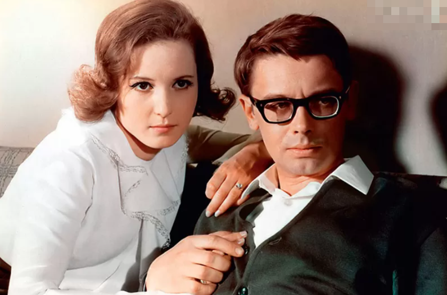С Ириной Вавиловой в фильме "Рокировка в длинную сторону", 1969 год