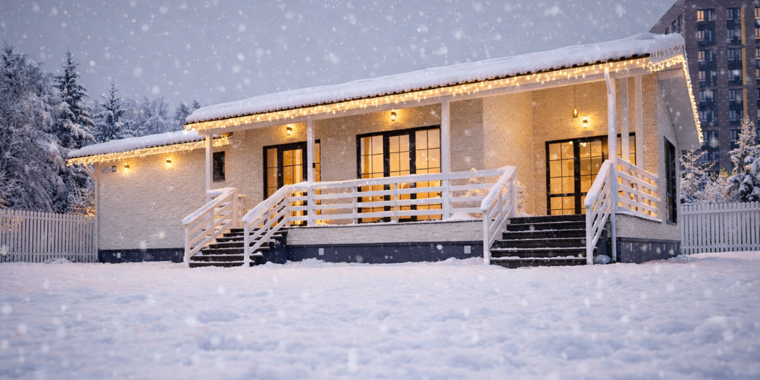 Новый год в загородном доме: топ-5 вещей, которые невозможны в квартире