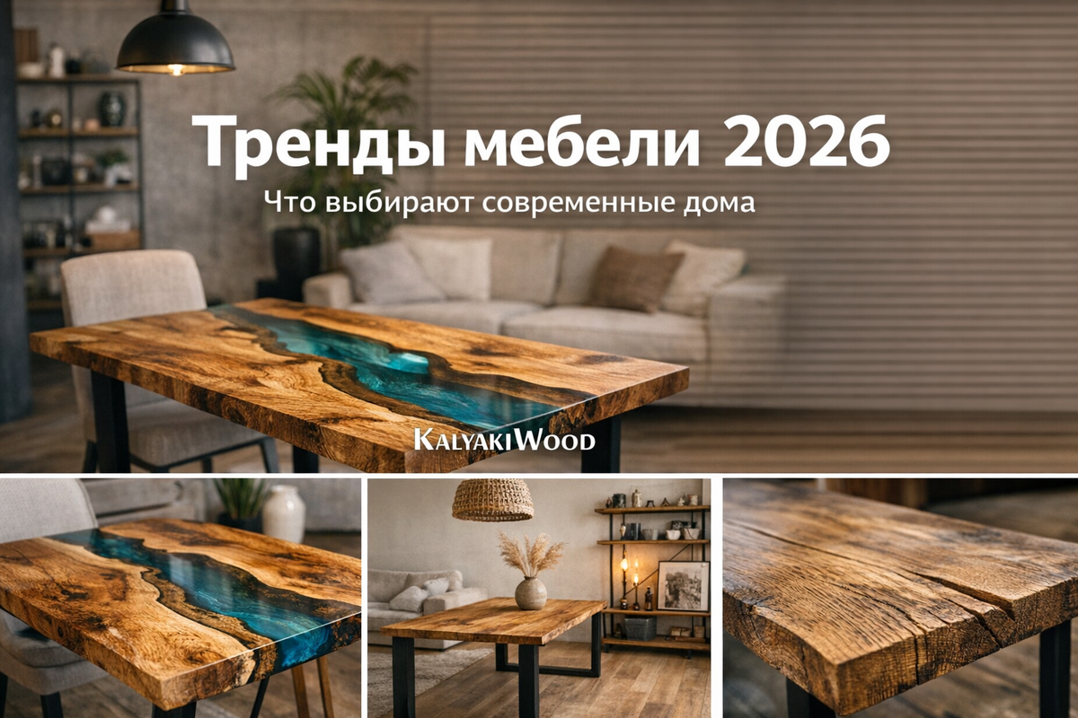 Мебель в 2026 году - это не про моду. Это про ощущение дома, в который хочется возвращаться.