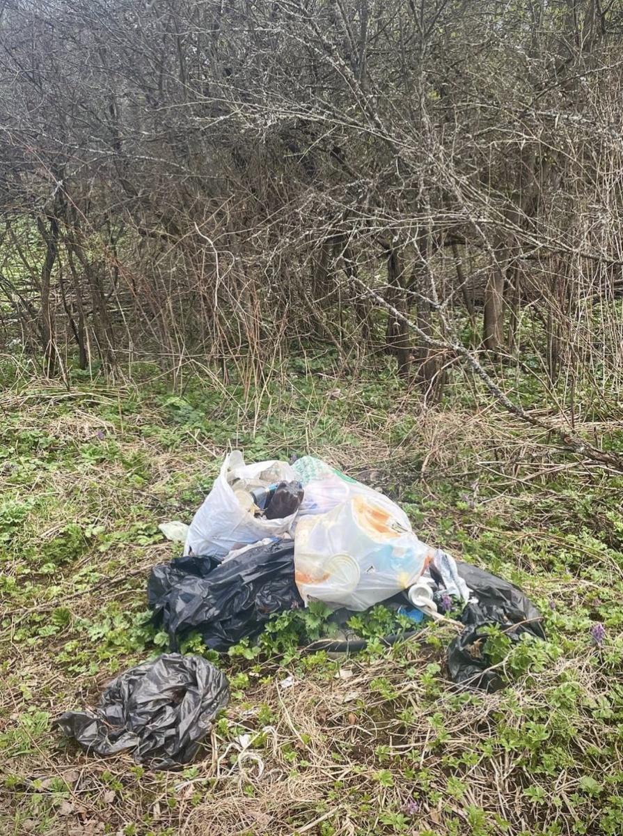 Такие кучи оставляют после себя некоторые туристы. Порой это легче дотащить до ближайшей помойки, чем потом ходить по всему этому мусору, пытаясь выцепить полезные сигналы