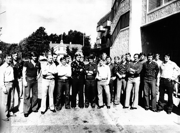 1976 год. Сборная СССР во время Кубка Канады