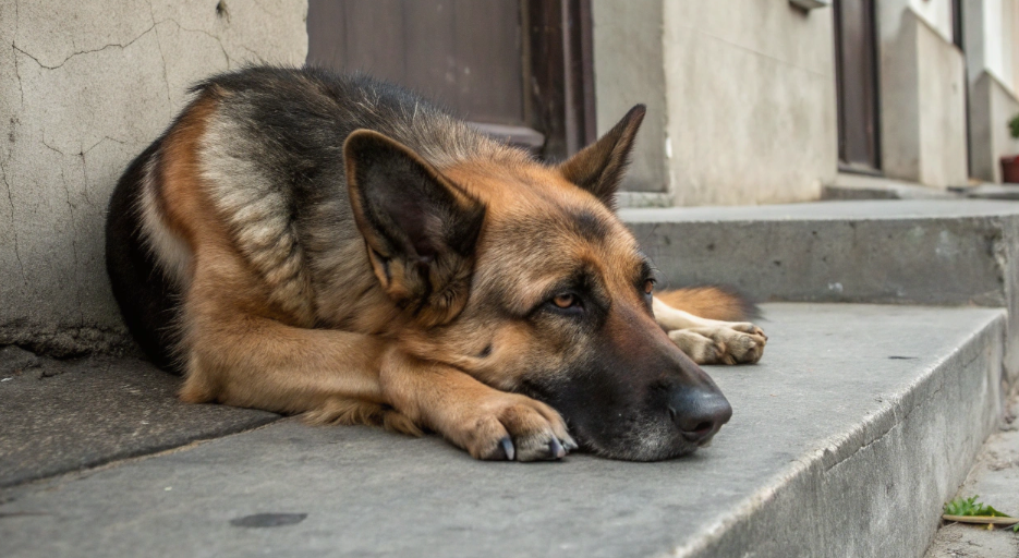 Собаку боялись и обходили стороной. Пока к ней не подошла девочка