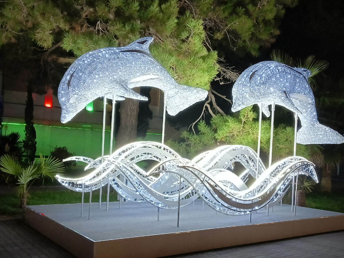 Эти дельфины в Геленджике тоже исполняют желания!