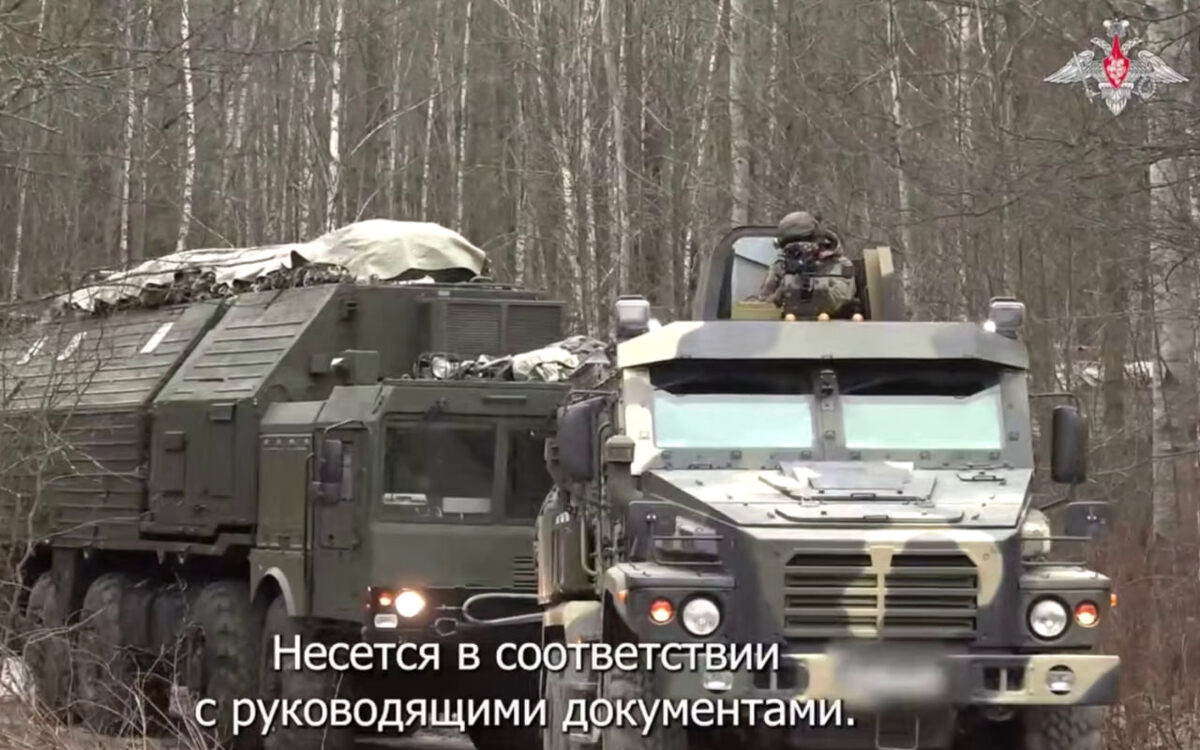    скриншот видео с телеграм-канала Министерства обороны России