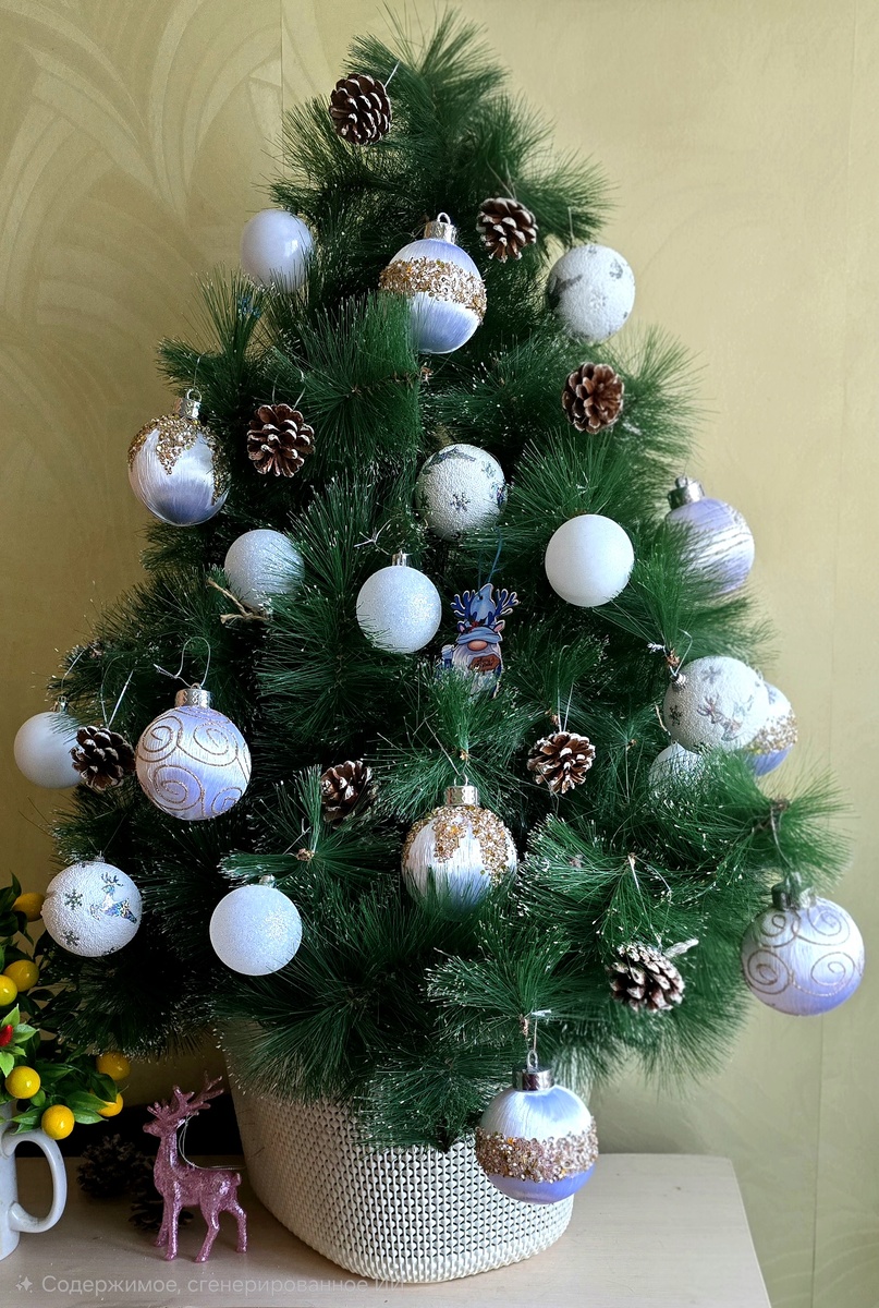 Мини сканди ёлка