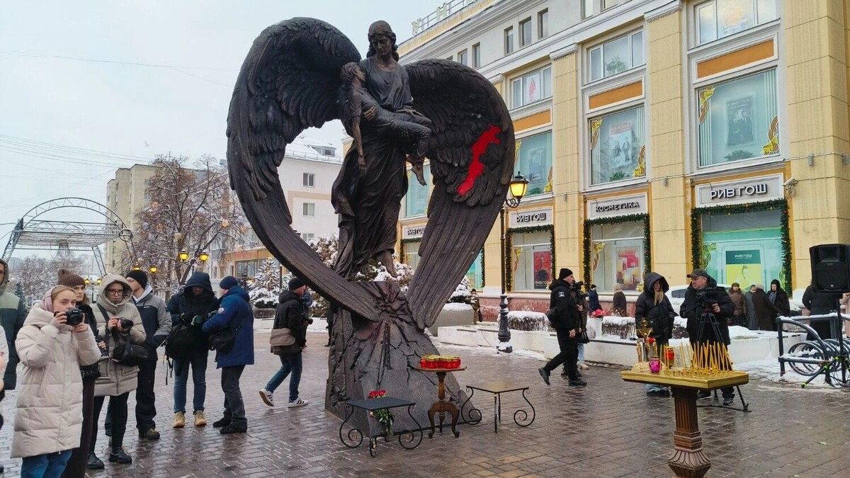    в Белгороде открыли мемориал погибшим 30 декабря 2023 года   bel.ru