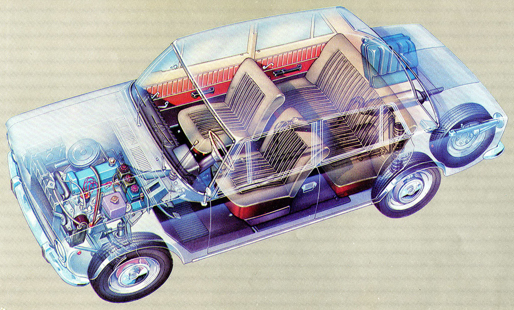 Технически ВАЗ-2101 в начале 1970‑х стал передовым для СССР автомобилем