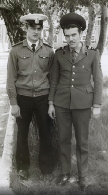 После комсомольской конференции в Москве. Фото из личного альбома автора.