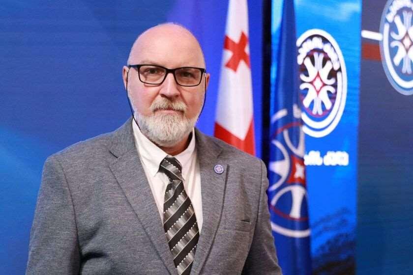 Грузинский политолог Давид Картвелишвили.