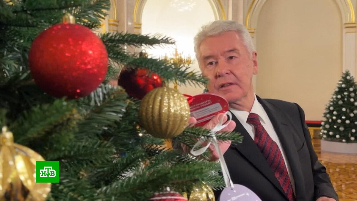    Собянин принял участие в «Ёлке желаний»