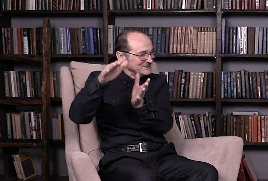Сергей Николаев, кадр телеинтервью.