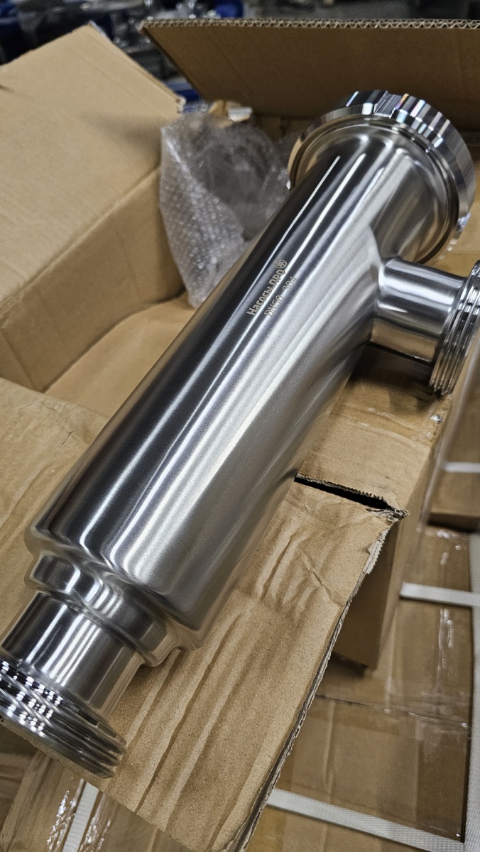 Фильтр сетчатый угловой универсальный DN 50 AISI 304