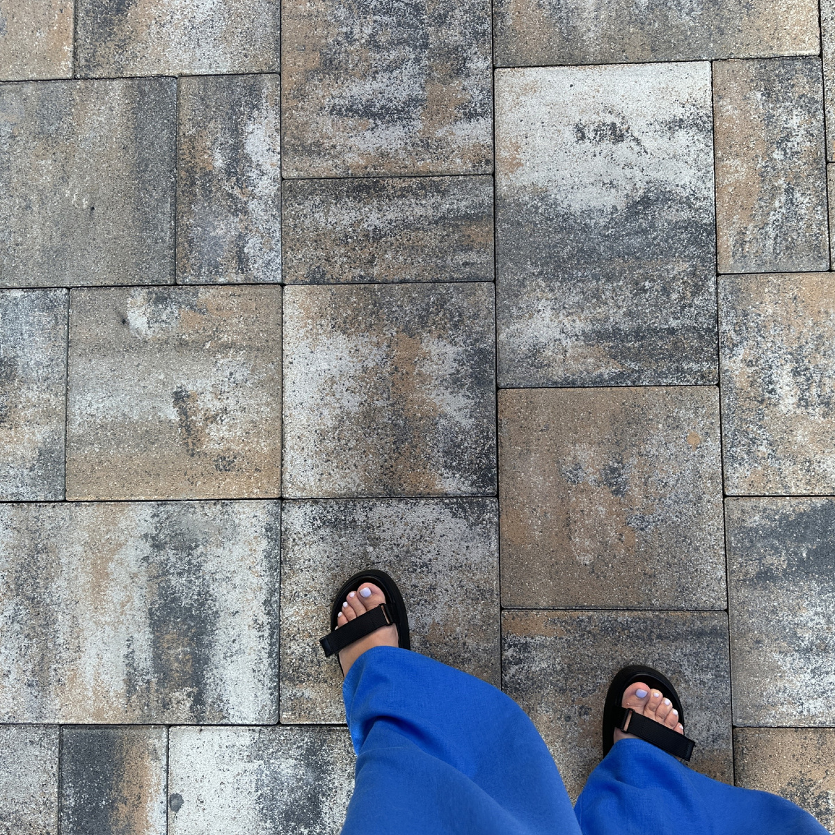 Тротуарная плитка форма Аспект, цвет Бристоль