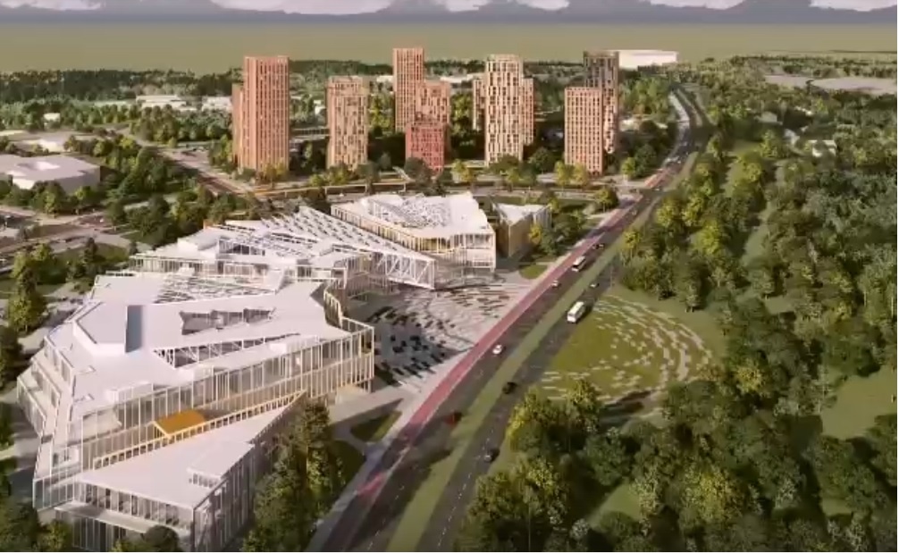    Скриншот видео Международного межвузовского кампуса