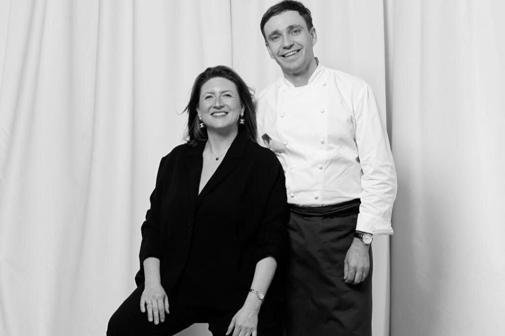 Алена Мельникова и Олег Перфилов. Фото: официальные соцсети ресторана