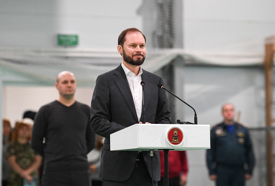    Глава региона в на открытии нового ФОКа. ПТО